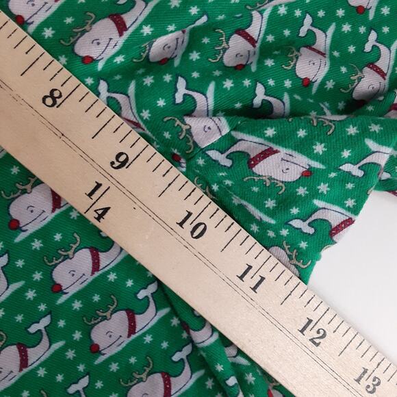 Vineyard Vines Flannel Pajama Pants Christmas Whales Rudolph Womens S Flannel - Picture 8 of 9